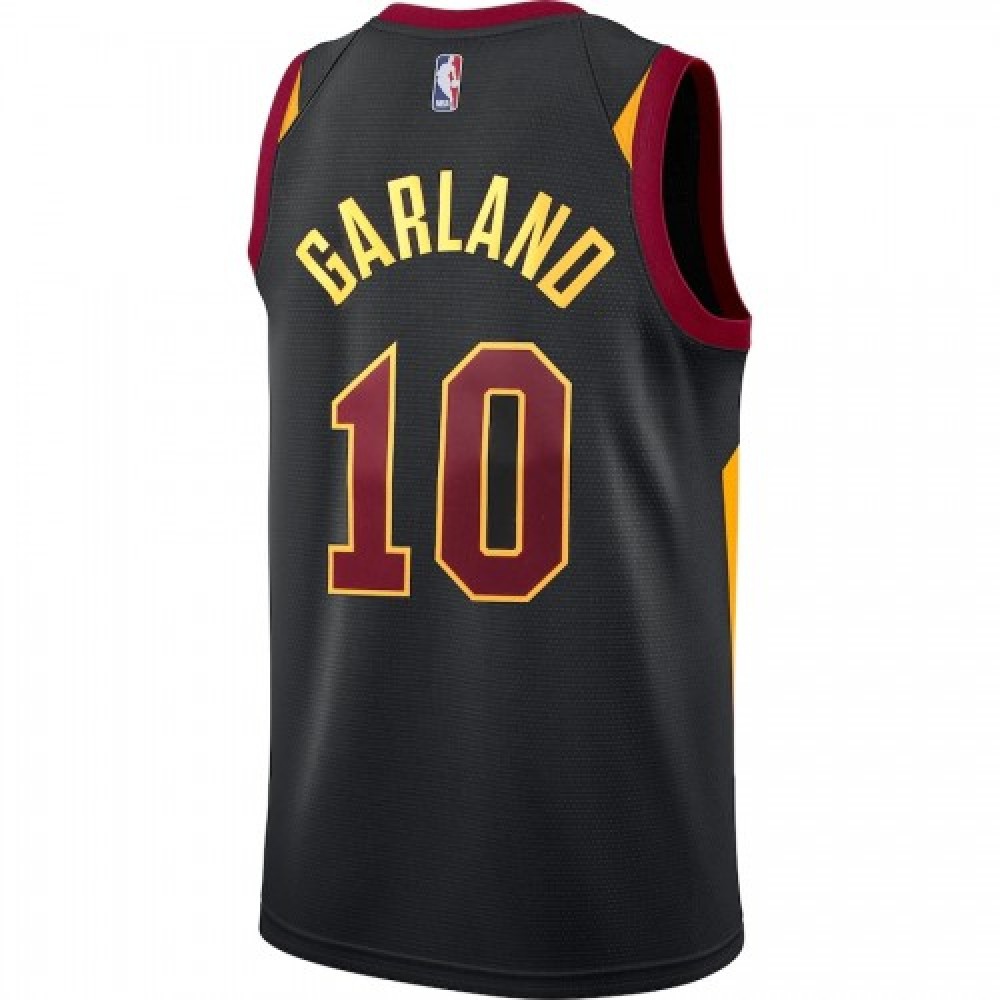 Men's Cleveland Cavaliers Darius Garland #10 Black Swingman Jersey - Statement Edition-Pro Kit Vault | Brand New 26/27 Sports Jerseys